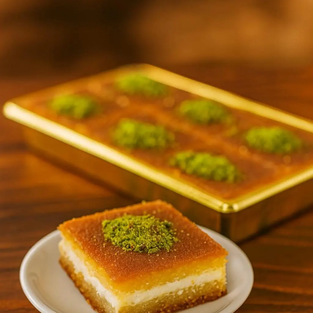 Cream Basbousa