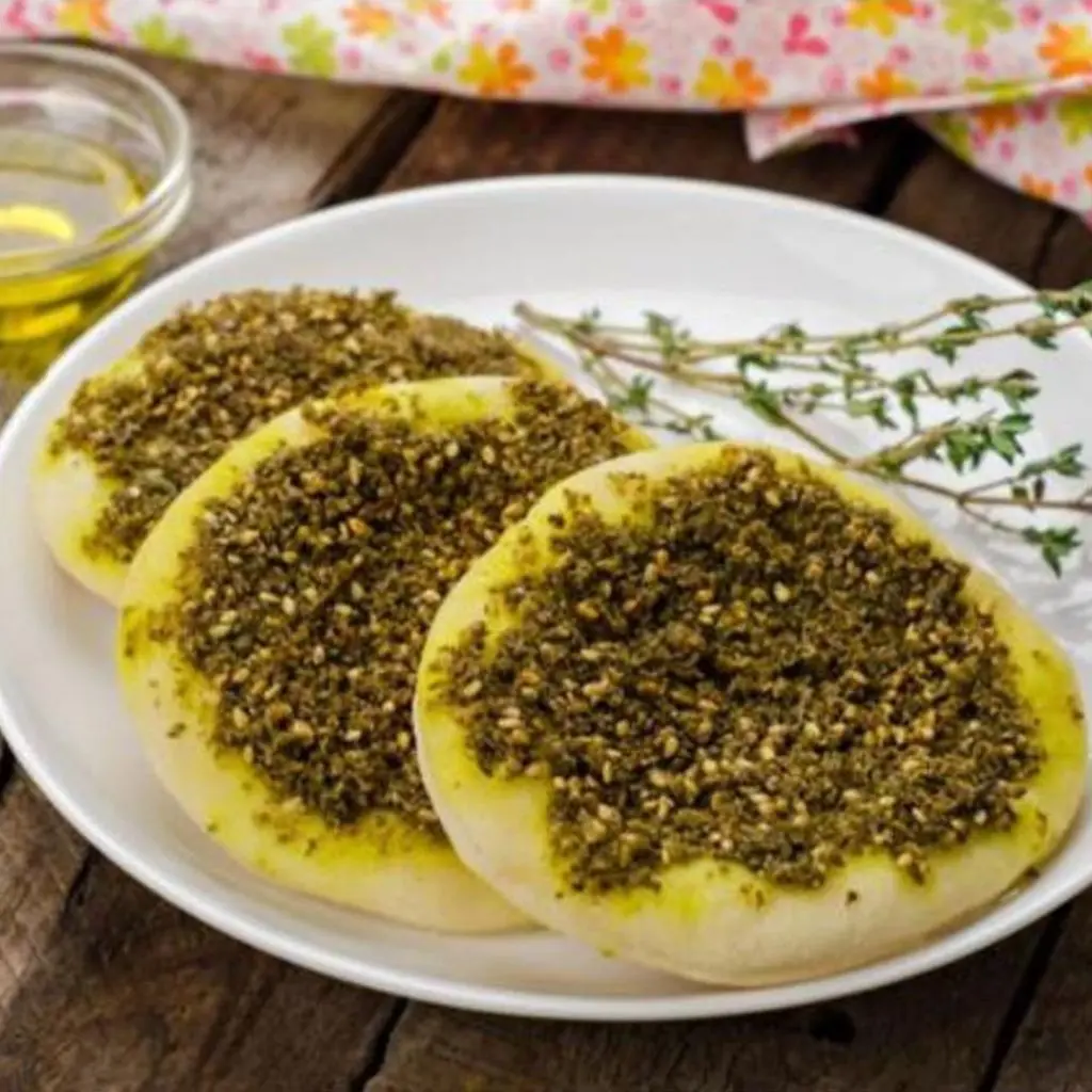 لبنة بالزعتر