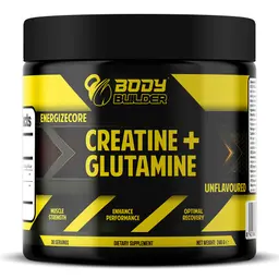 Body Builder Energizecore Creatine + Glutamine Unflavored 30