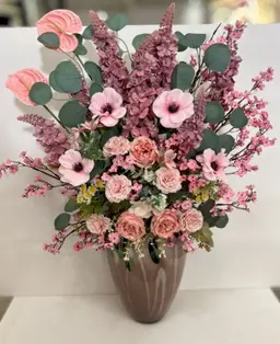 فازه ورد صناعي 6