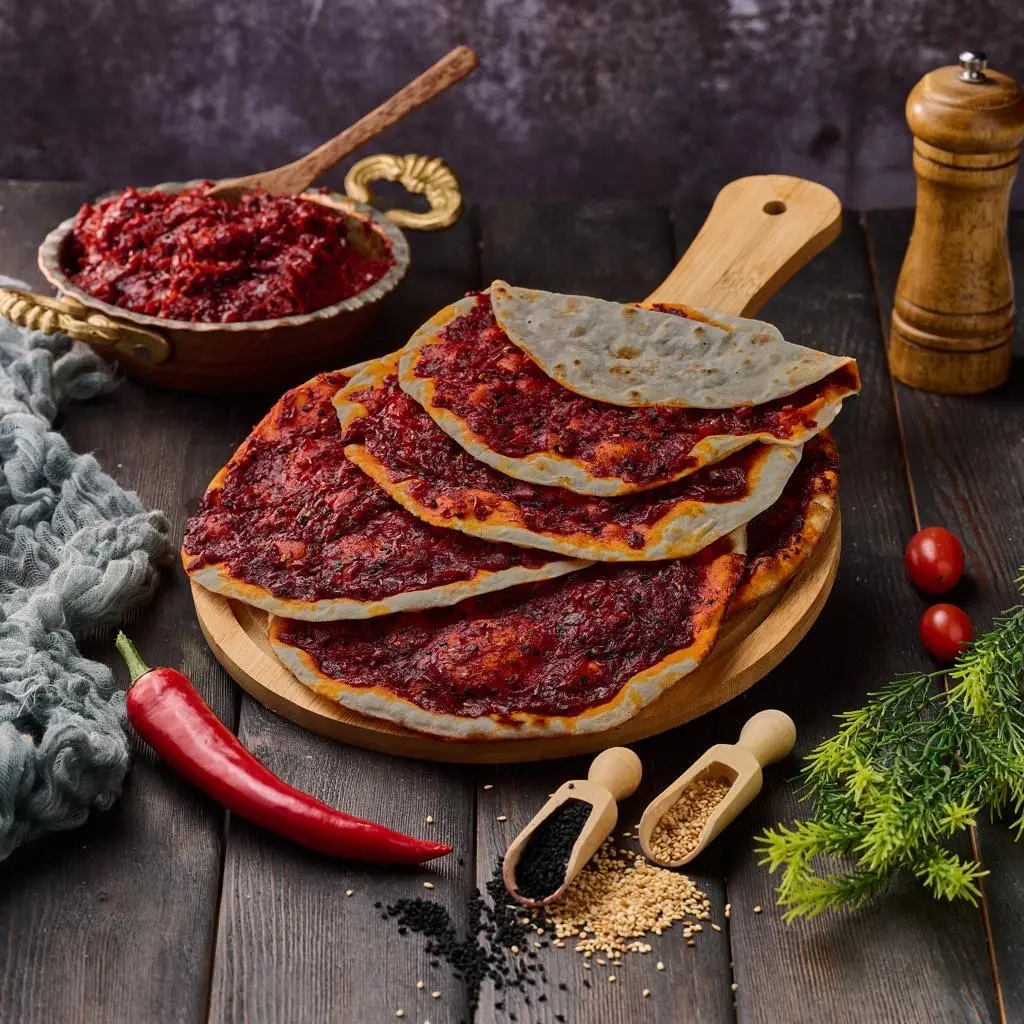 Aleppo Muhammara Bread