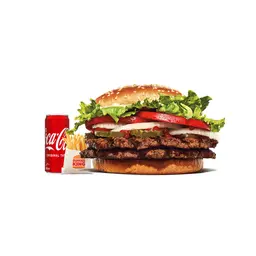 Double Whopper Meal Large