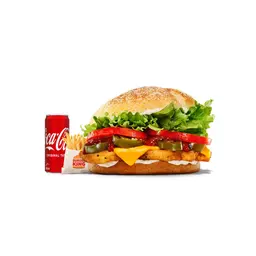 Spicy Chicken Deluxe Meal Medium