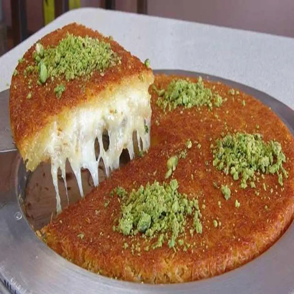 كنافة بالقشطة
