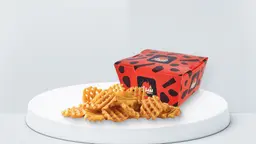Waffle fries