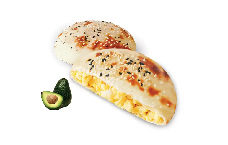 Scrambled Eggs Sandwich with Avocado