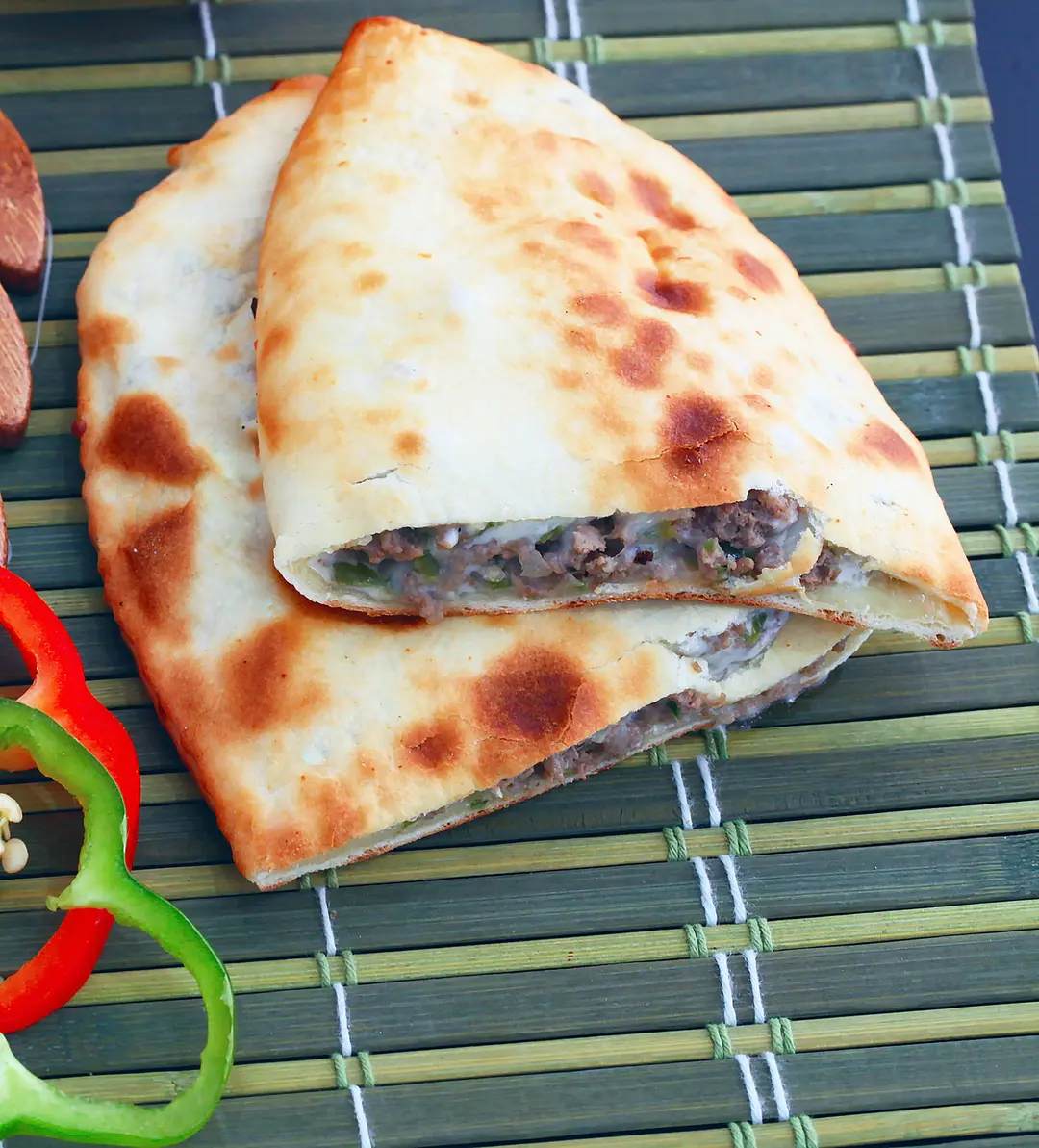 فطيرة كفتة بالجبن