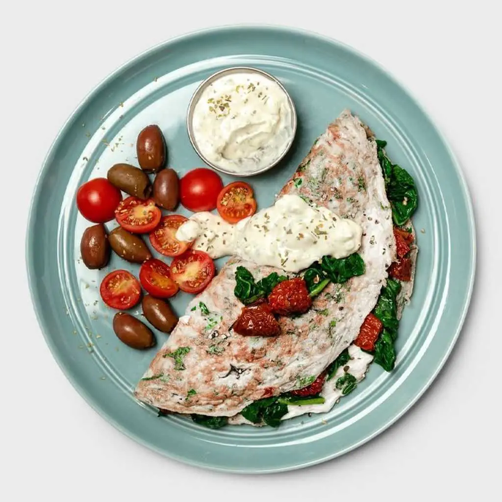 Greek Omelette - Egg Whites