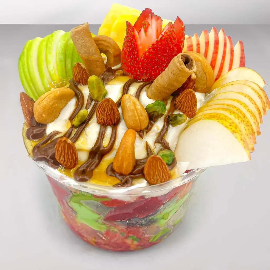 Royal Salad with Clotted Cream and Nuts - Small Plate