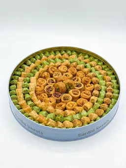 Round Baklava and Rolls