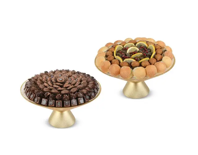 فازات حالى مالح 2 فازة (شوكولا وفطائر وورق عنب وكبة)