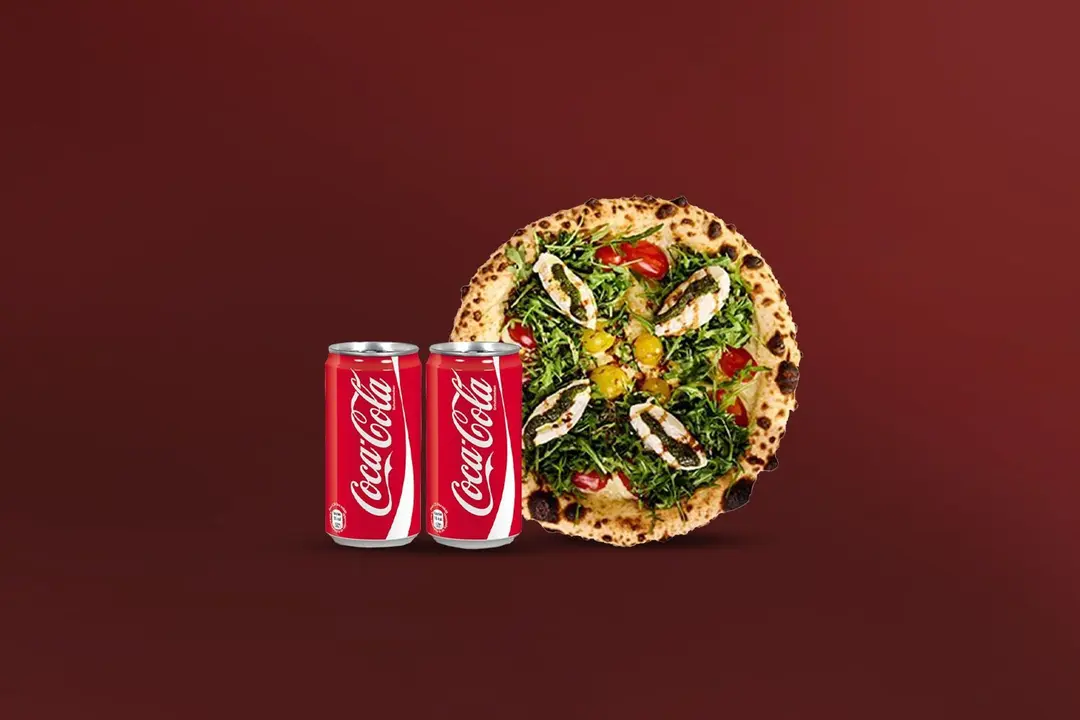عرض ٢ كولا + بيتزا بوراتا جاردن