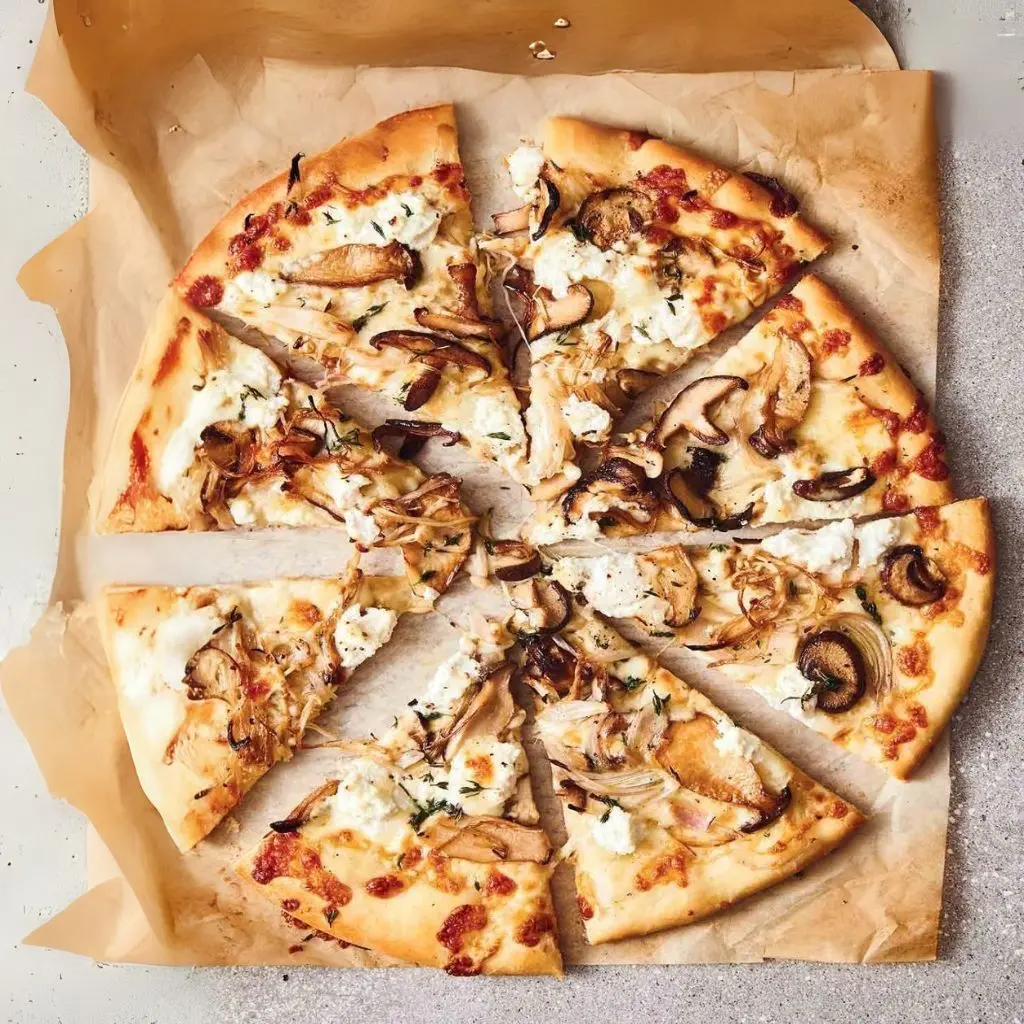 Mushroom Pizza