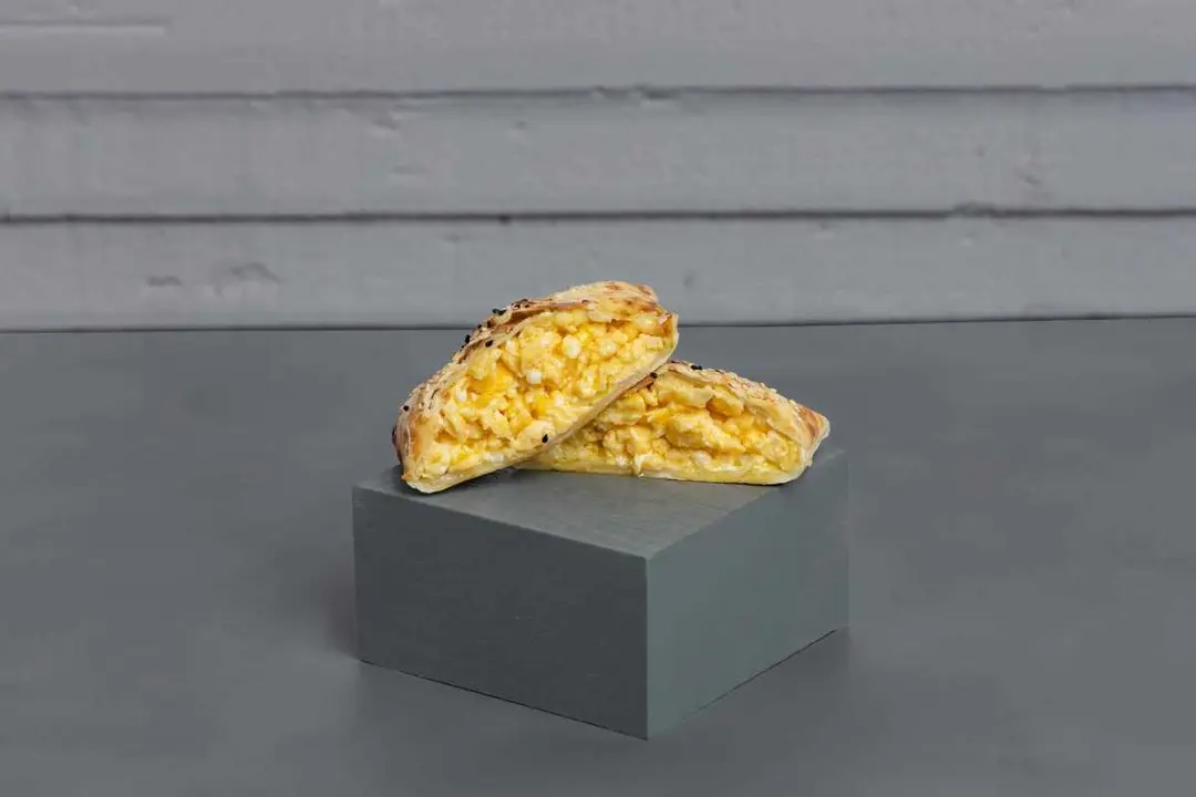 Egg with cheese square
