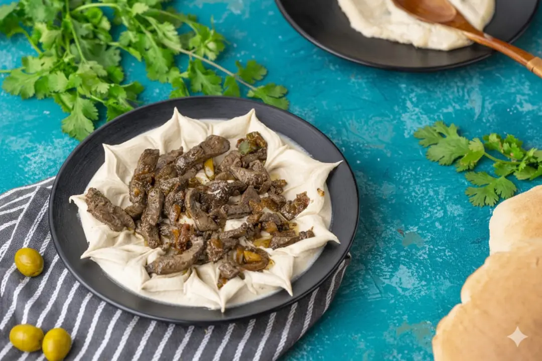 Hummus with Liver