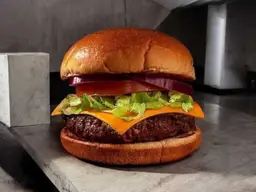 Grilled Beef Burger Kid Meal