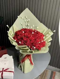 بوكيه الهبه بالتغليف الزيتي