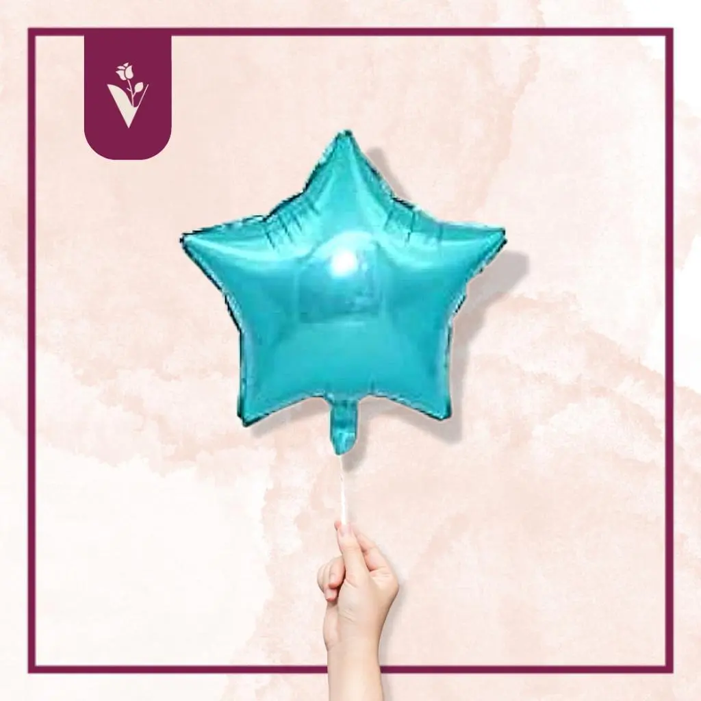 Sky Blue Star Balloon