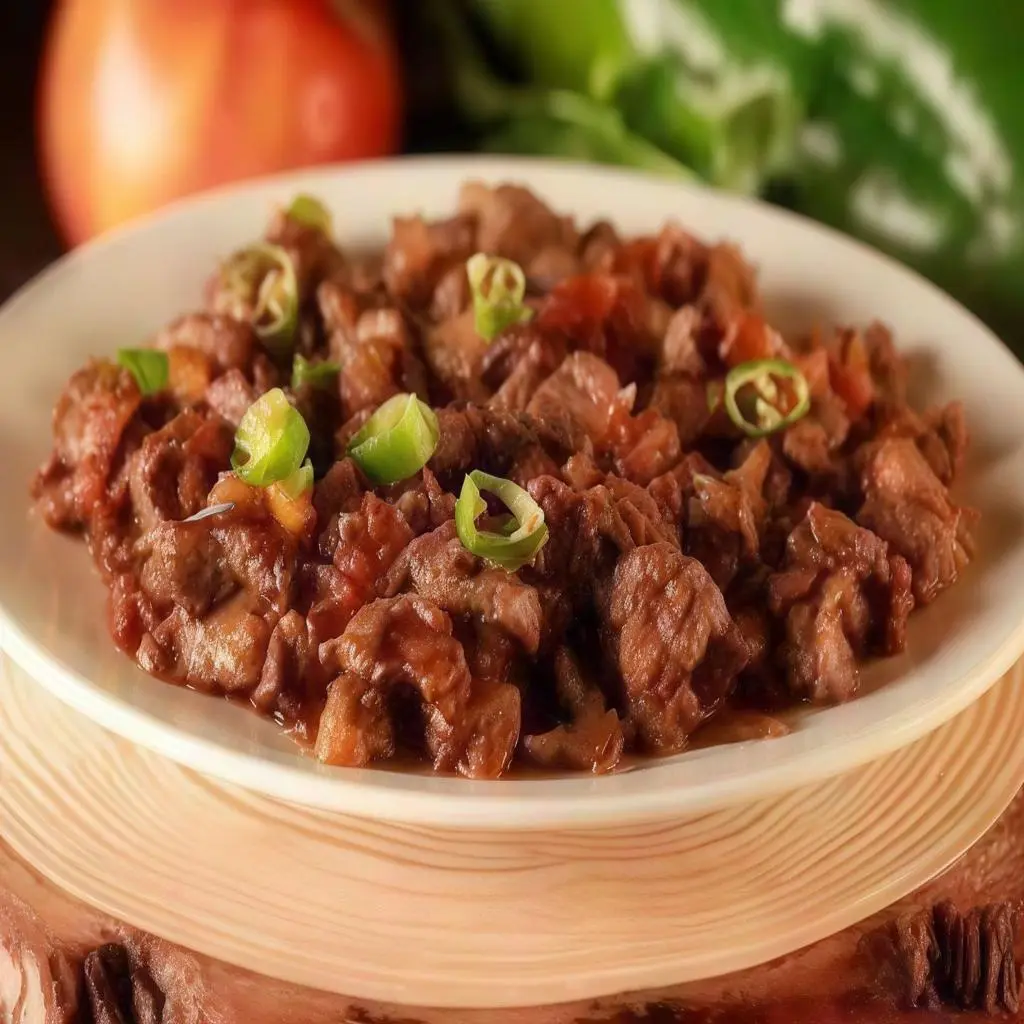 Meat Moqalqal with Cheese