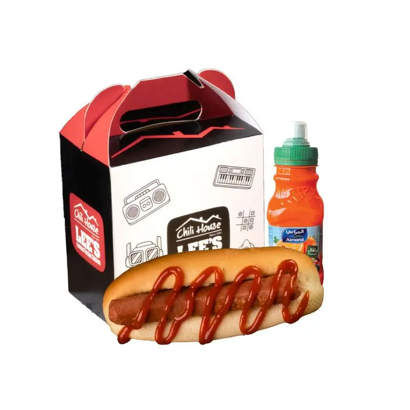 Kids Hotdog : with Juice & Fries