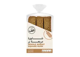 ALHATAB RUSK WHOLE WHEAT SQUARE 290G
