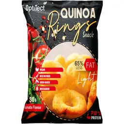 Optitect Quinoa Rings Snack Tomato 30 Gm
