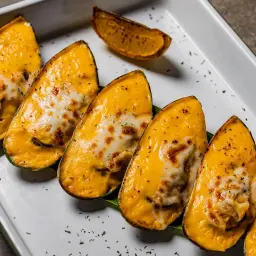 Cheesy Mussels
