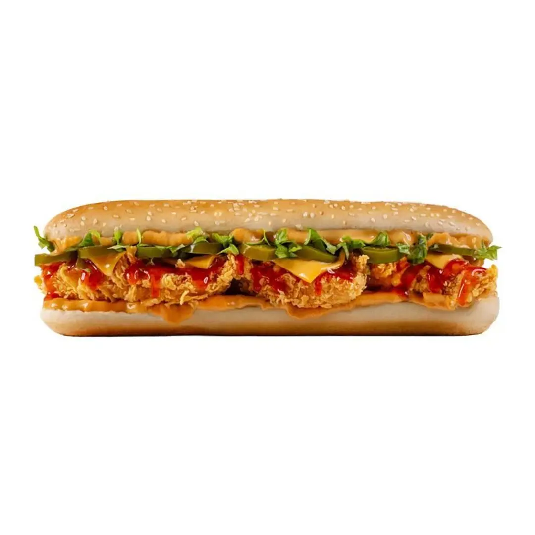 THE FIERY SUPERHERO SANDWICH