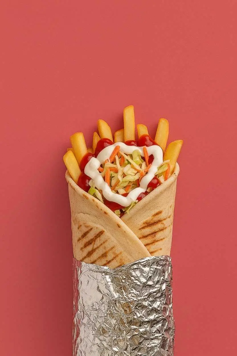 Potato Fries Sandwich