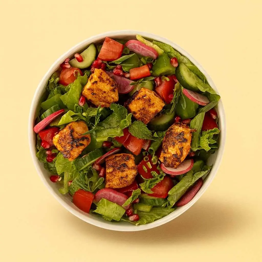 Fattoush Tawook Salad