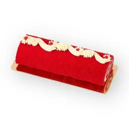 Red Velvet Swiss Roll Cake