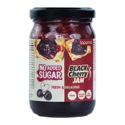 Laperva No Added Sugar Jam Black Cherry 235 Gm