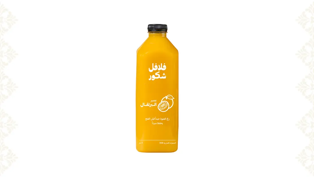 عصير برتقال 1 لتر
