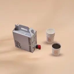 بوكس قهوة اليوم صغير ١ لتر
