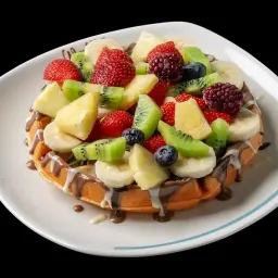 Fruit Nutella Waffle