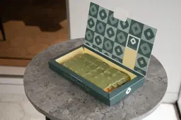 pistachio waffle