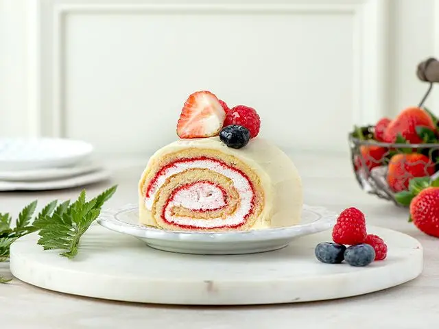 Vanilla Swiss Roll - Piece