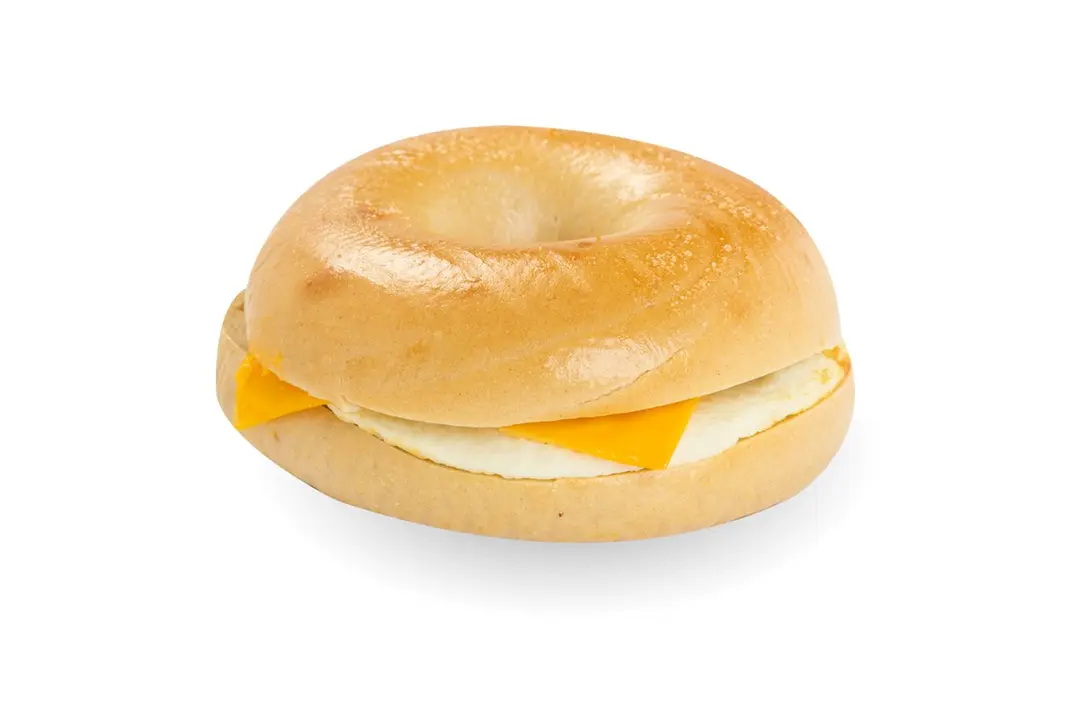 Bagel Egg Cheese Plain