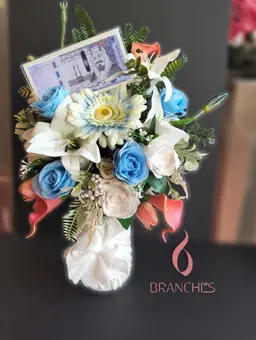 White Nectar Vase