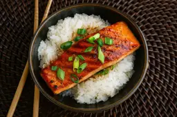 Tappanyaki Grilled Salmon