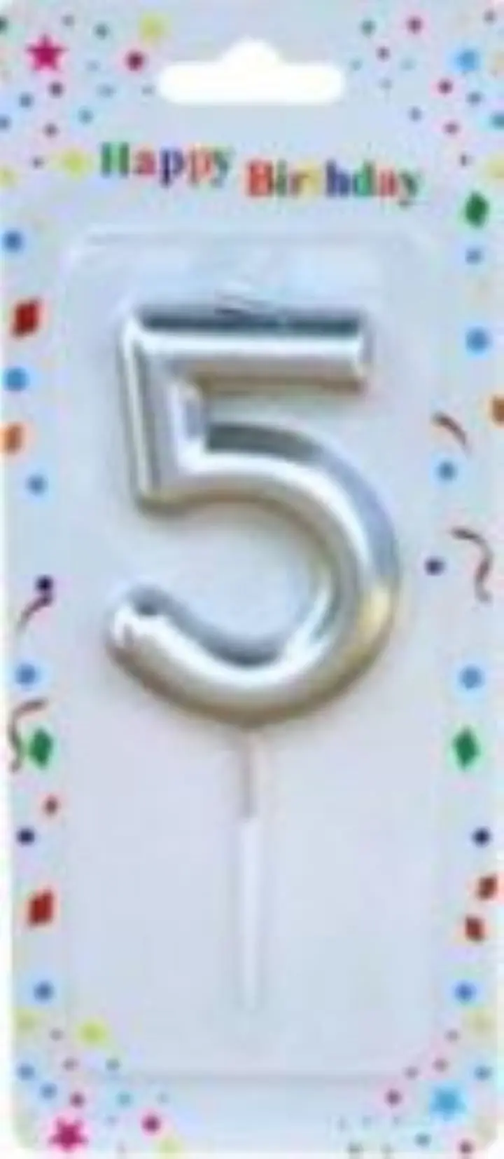 Number 5 Silver