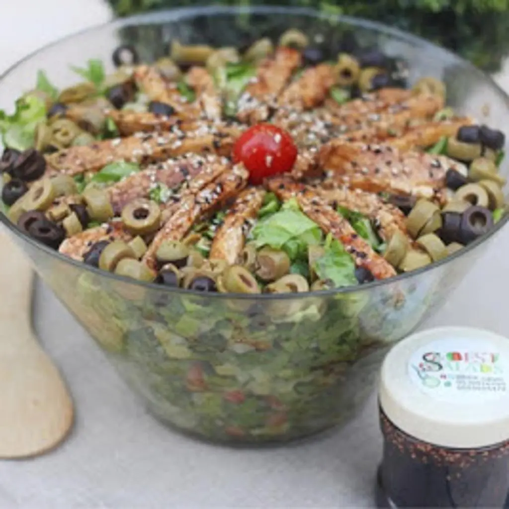 Grilled Halloumi Salad