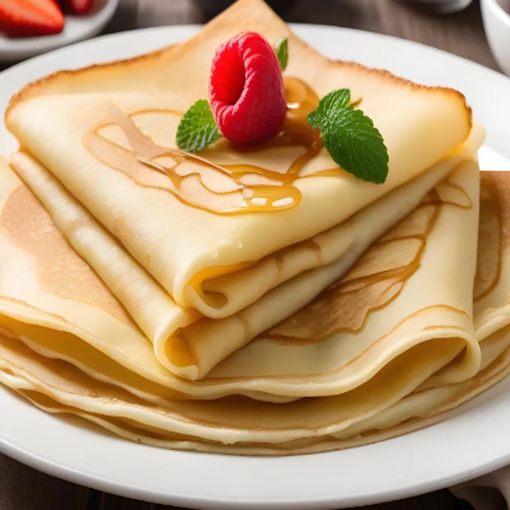 Caramel Crepe