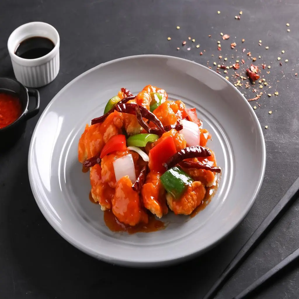 Chicken with Szechuan Sauce