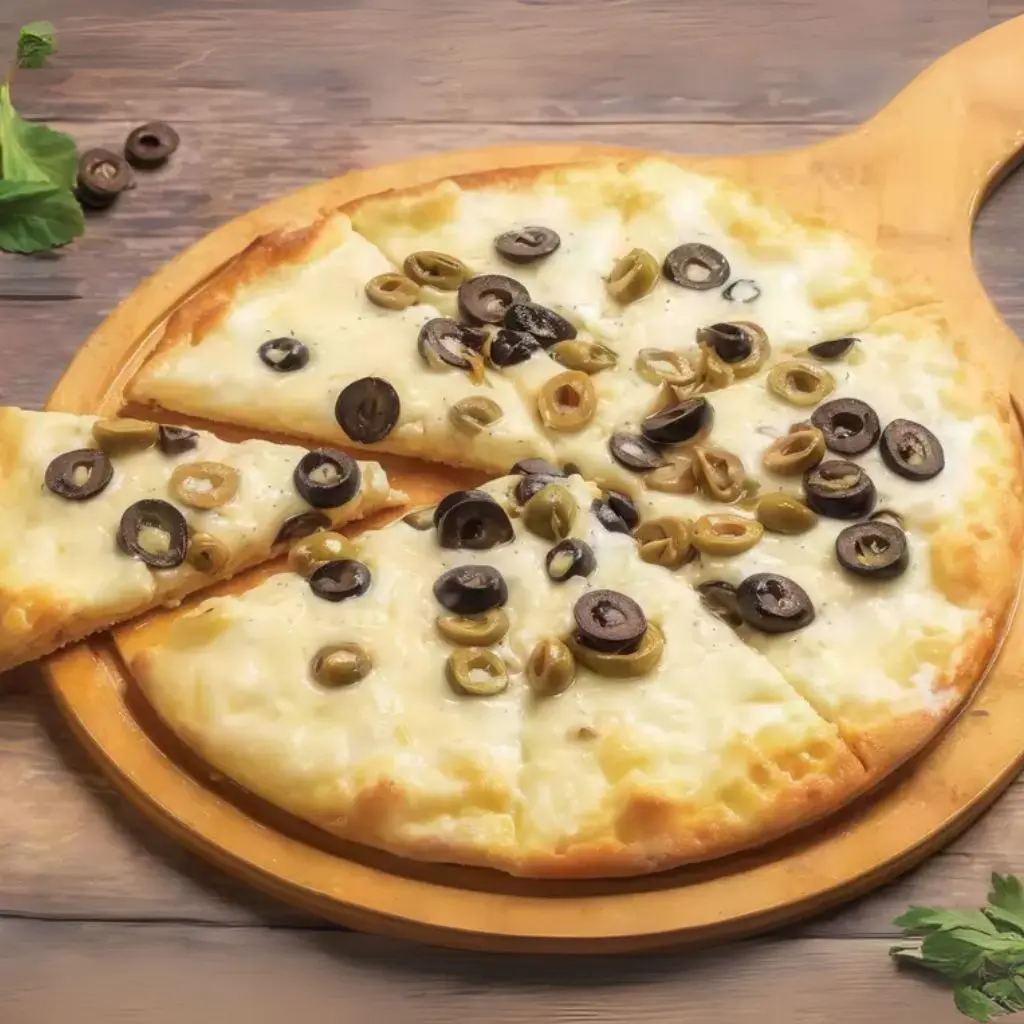Akkawi Pie With Olives
