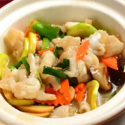 Clay Pot Cooked Fish