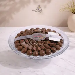 Round Chocolate Vase
