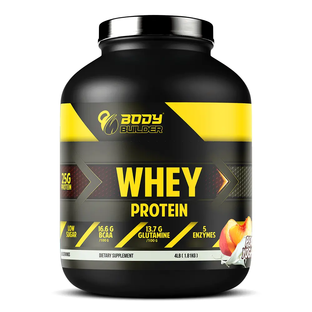 Body Builder 100% Whey Protein Peach-Yoghurt 4 LB