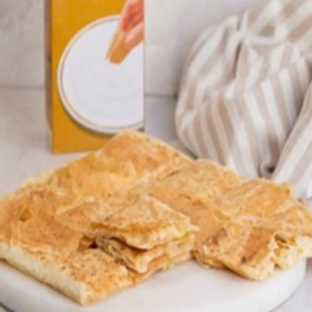Mutabbaq with Cream