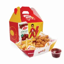 وجبة الاطفال بوب كورن الدجاج